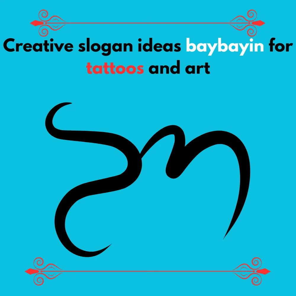 Slogan ideas baybayin