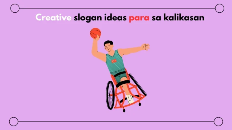 slogan ideas para sa kalikasan