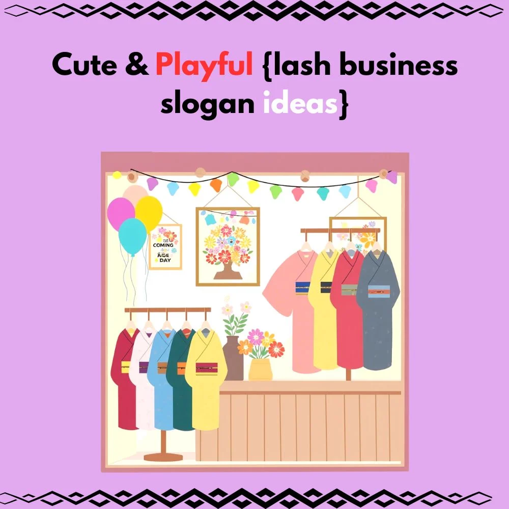 lash business slogan ideas