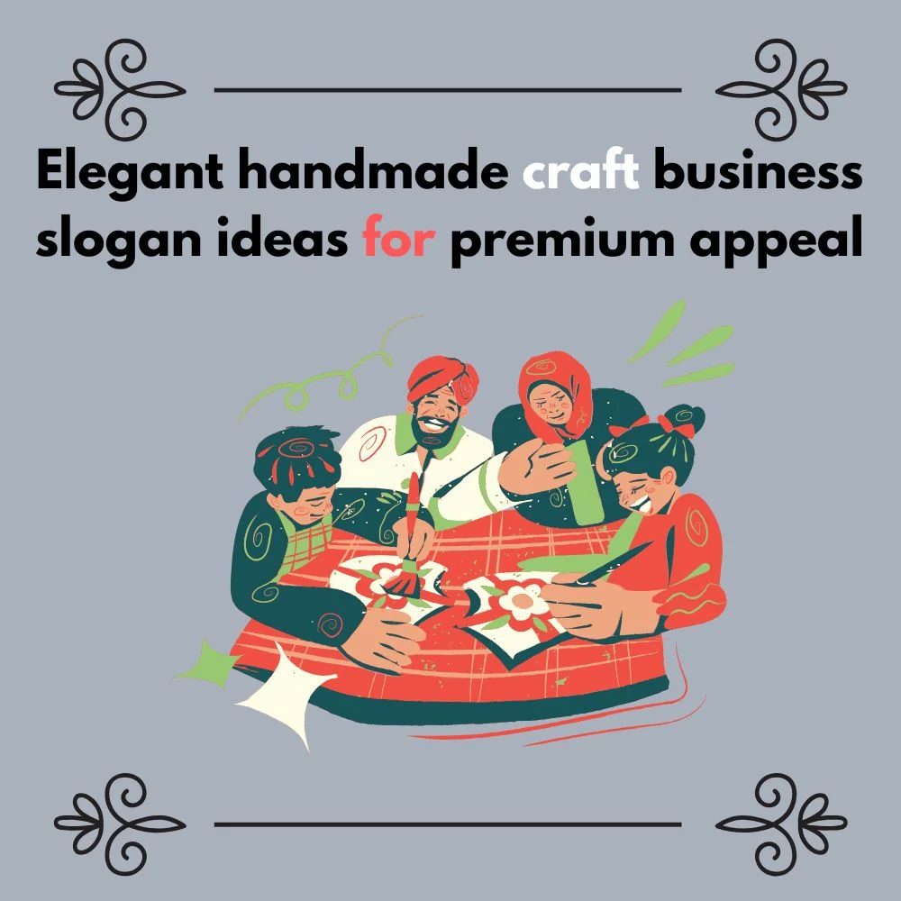 handmade craft business slogan ideas