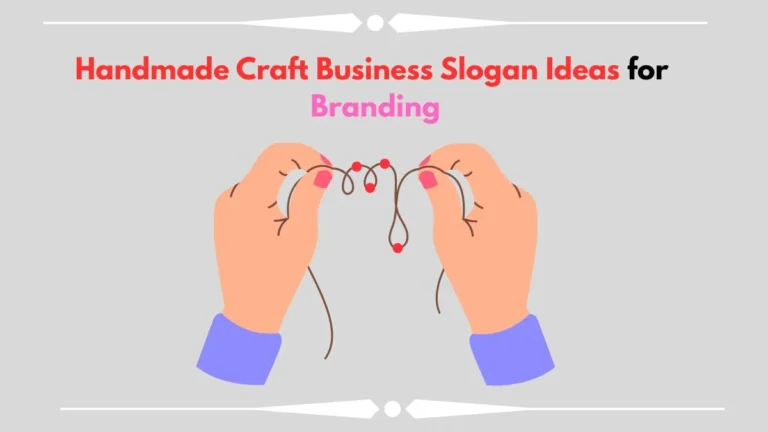 handmade craft business slogan ideas