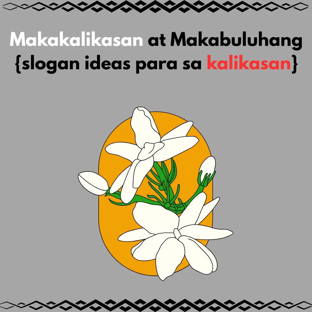 slogan ideas para sa kalikasan