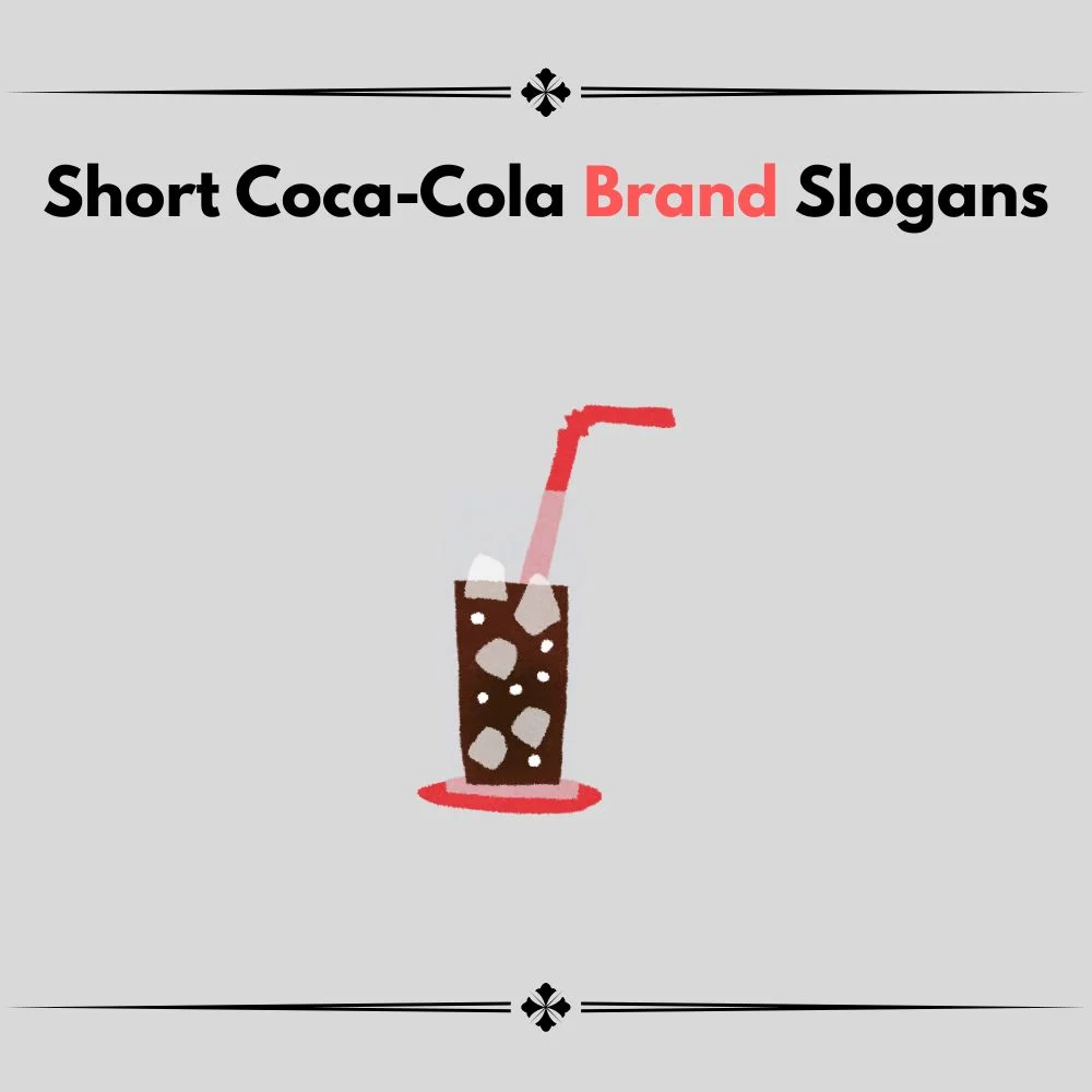 coca cola brand slogan
