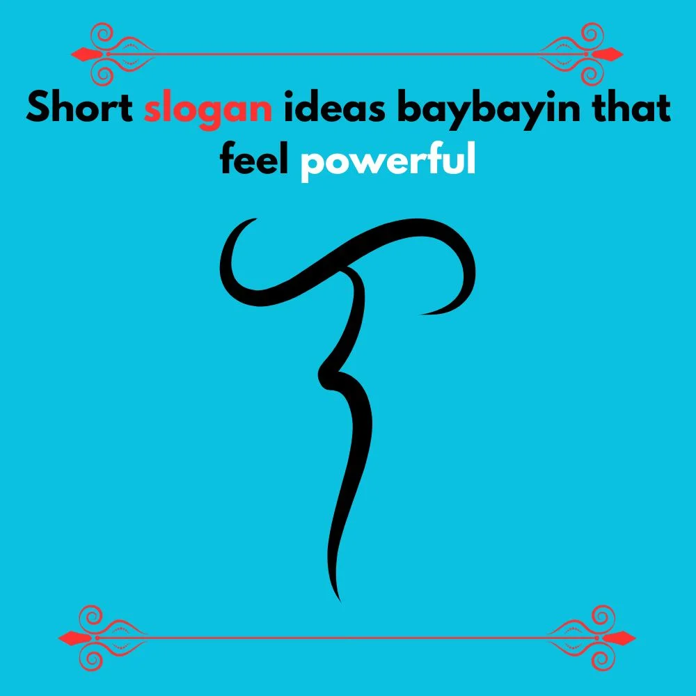 Slogan ideas baybayin