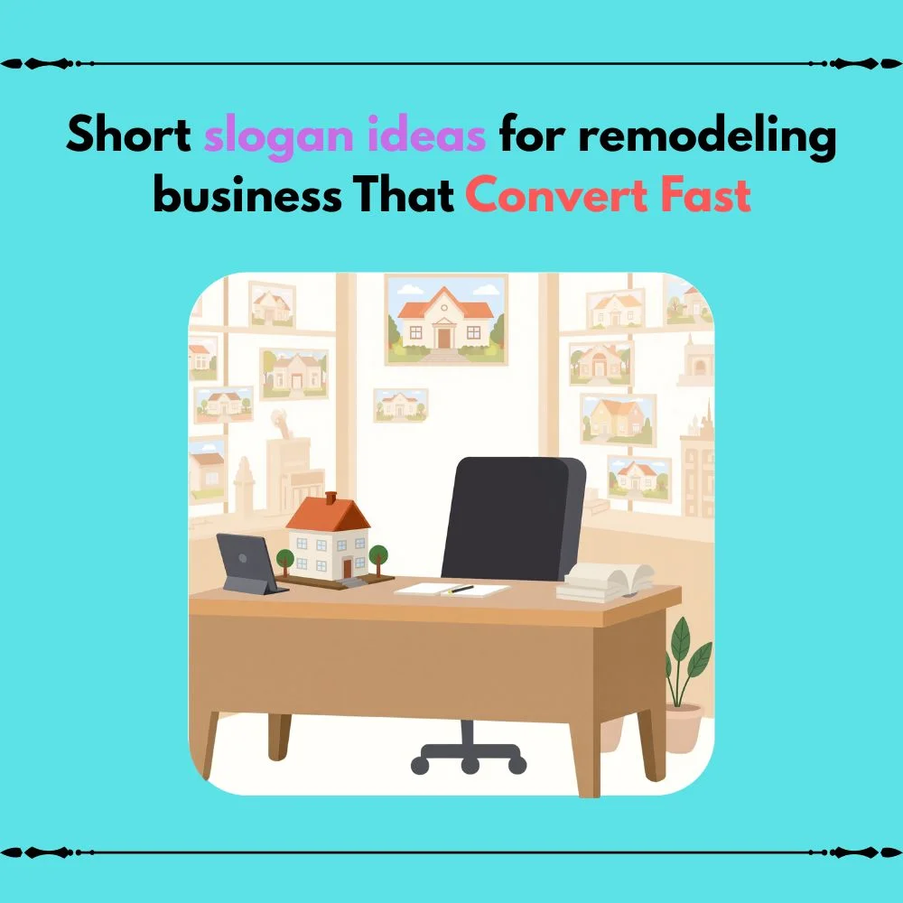 slogan ideas for remodeling business