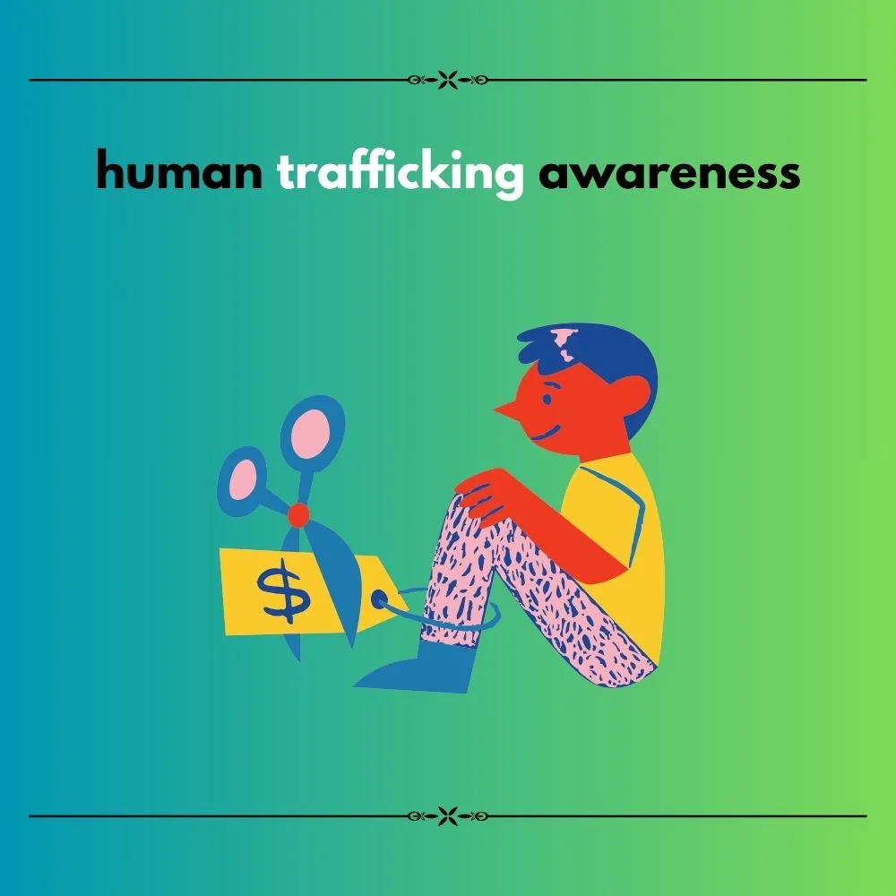 Human trafficking poster slogan ideas
