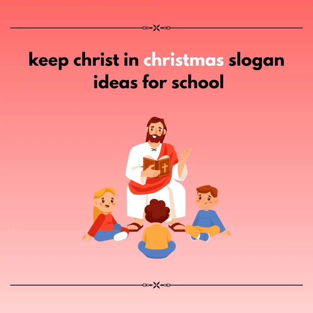Christ-centered Christmas slogan ideas