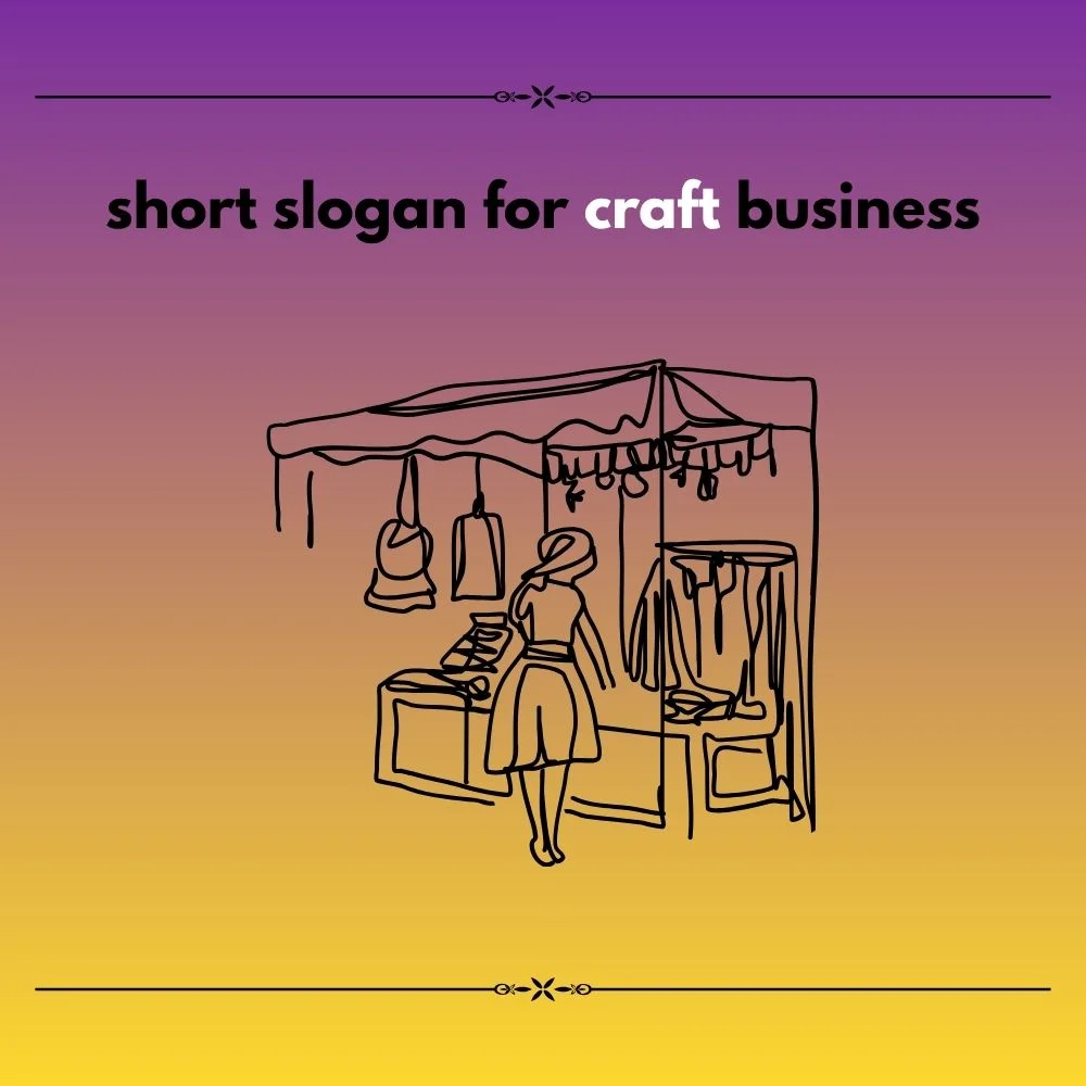 handmade craft business slogan ideas