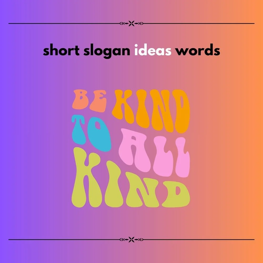 slogan ideas words