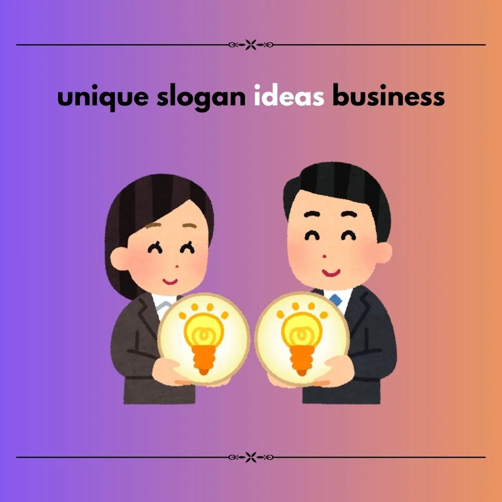slogan ideas business