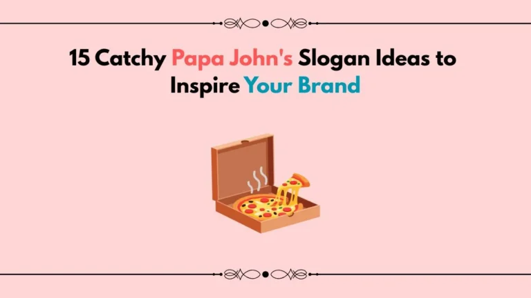 papa john's slogan