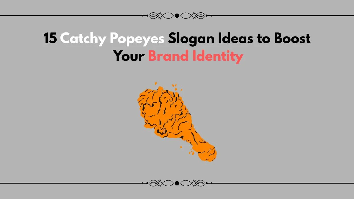 popeyes slogan