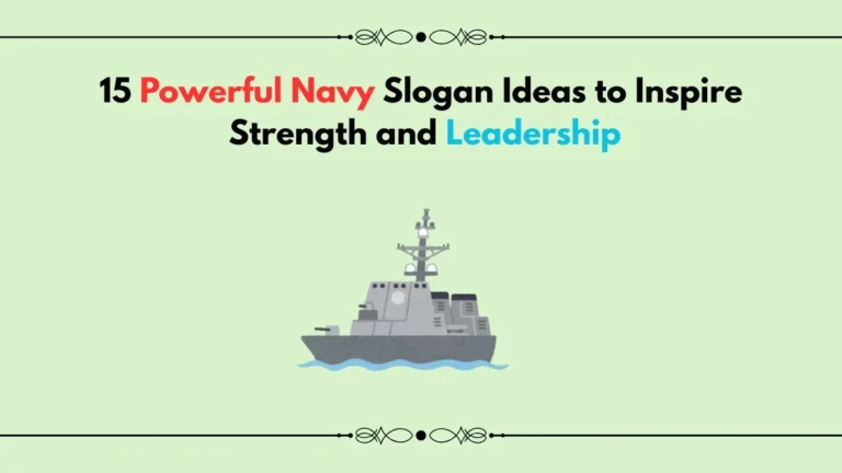 navy slogan