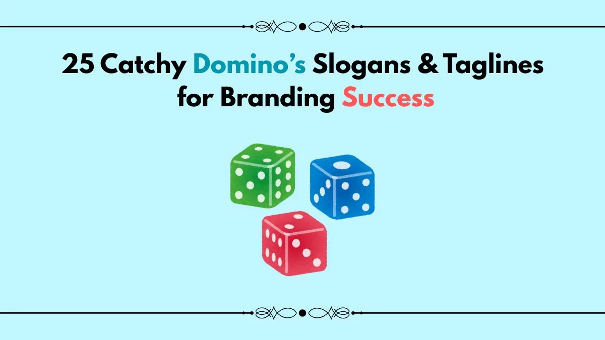 slogan of dominos