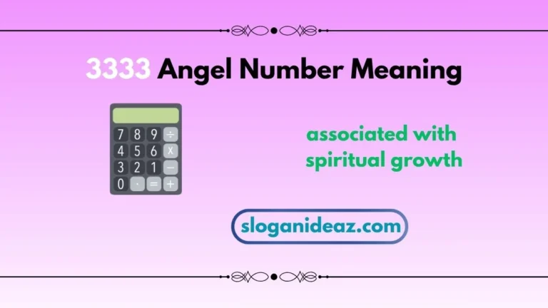 3333 angel number meaning