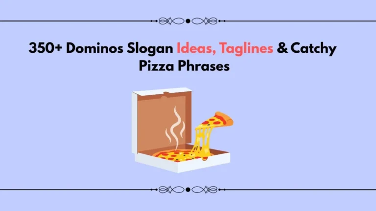 dominos slogan