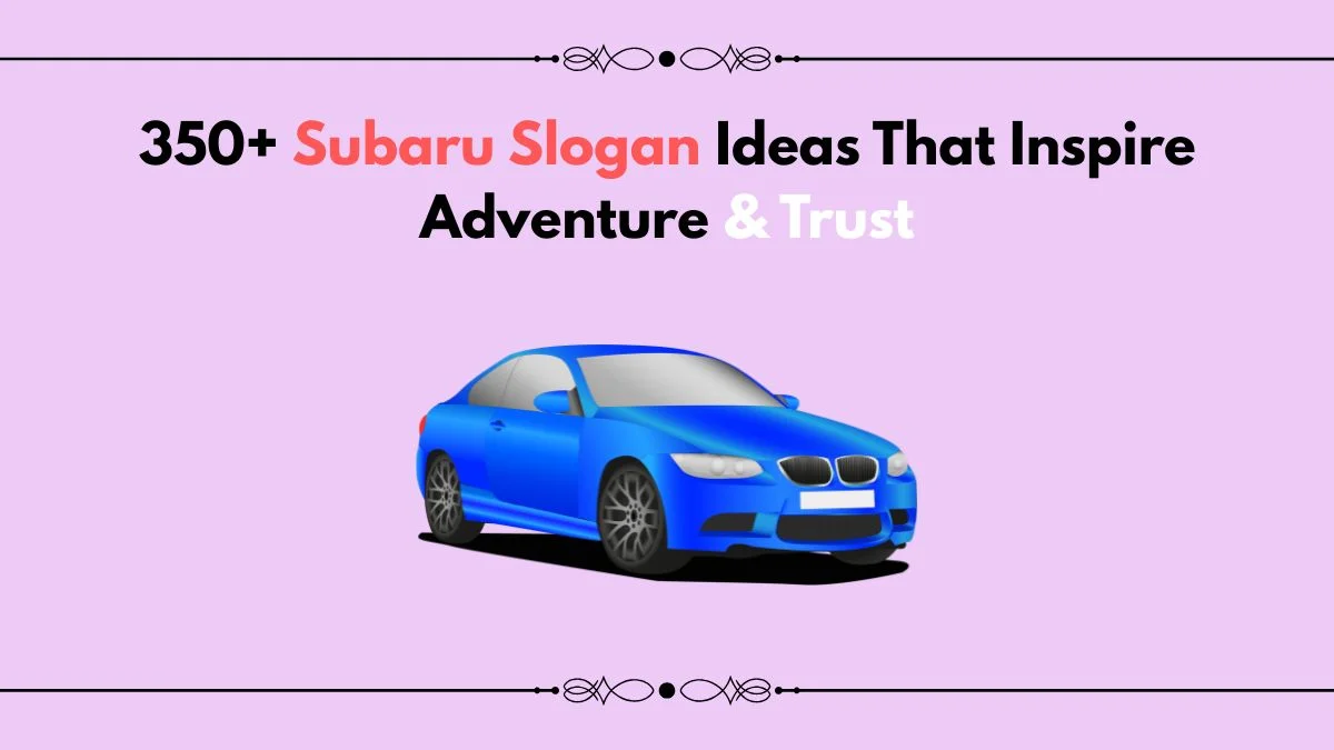 subaru slogan