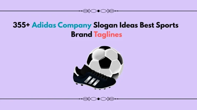adidas company slogan