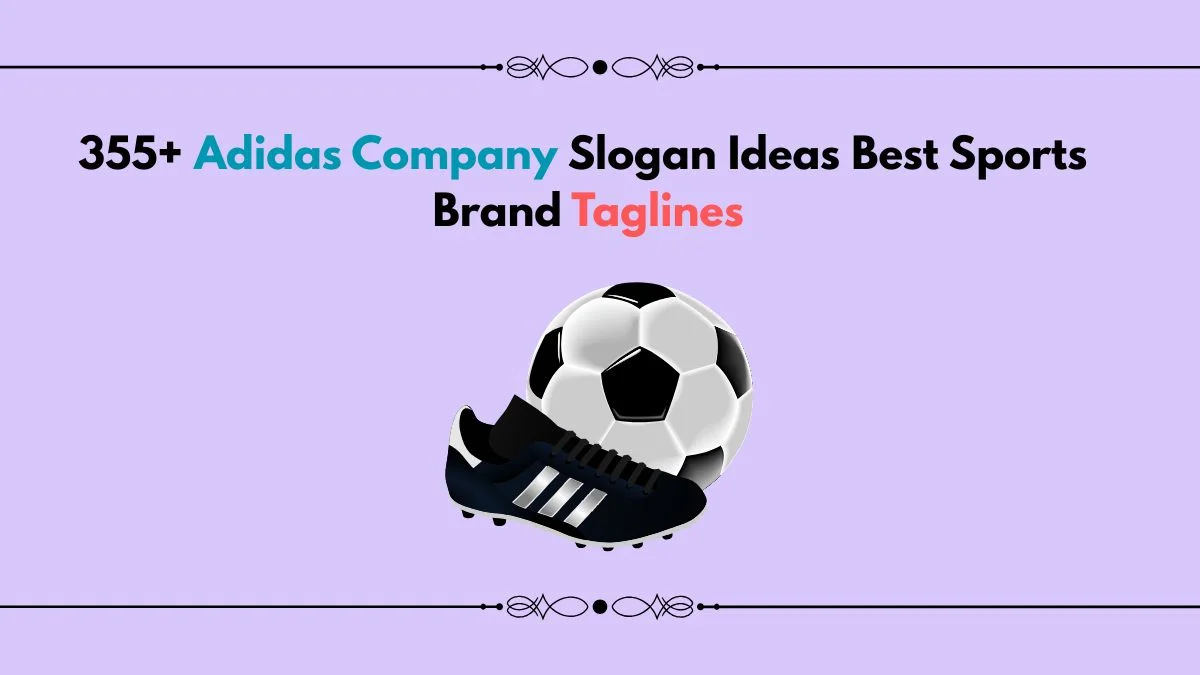 adidas company slogan