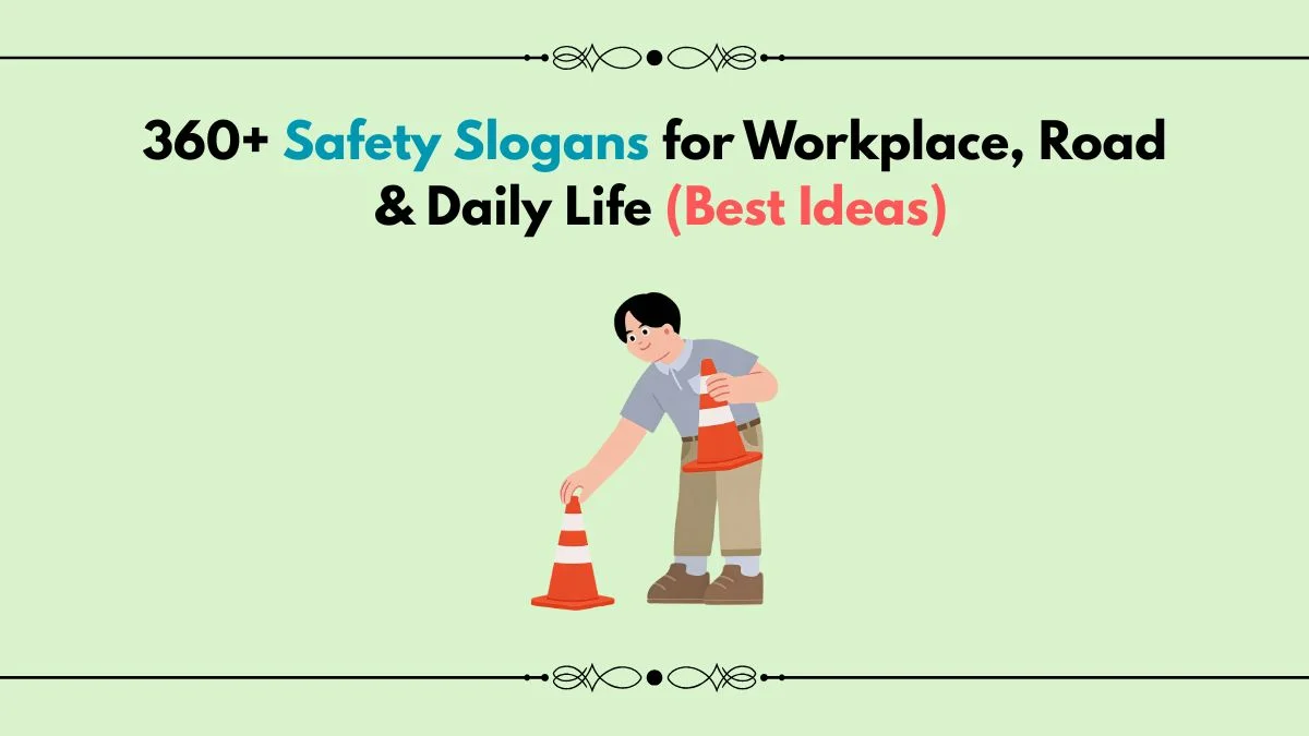 safety slogan