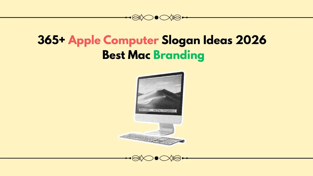 apple computer slogan