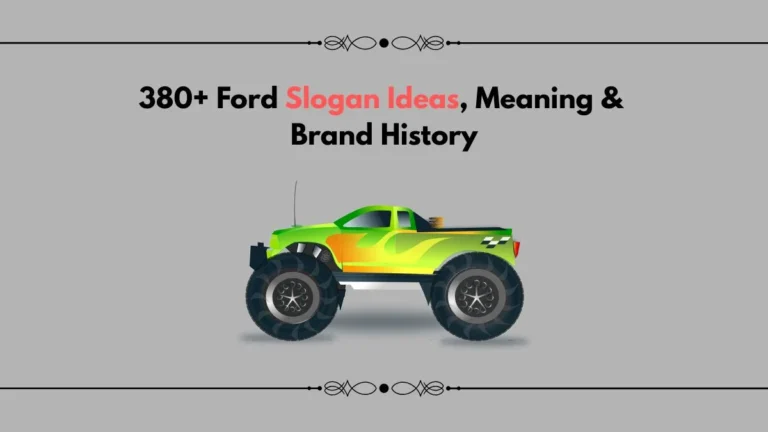 ford slogan
