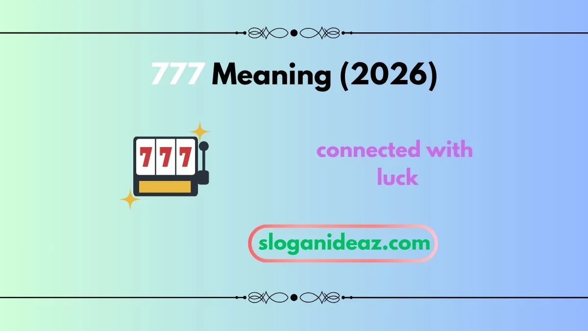 777 meaning