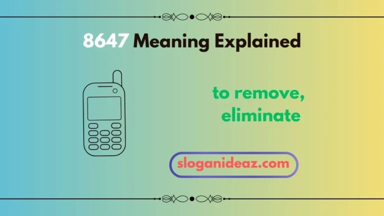 8647 meaning