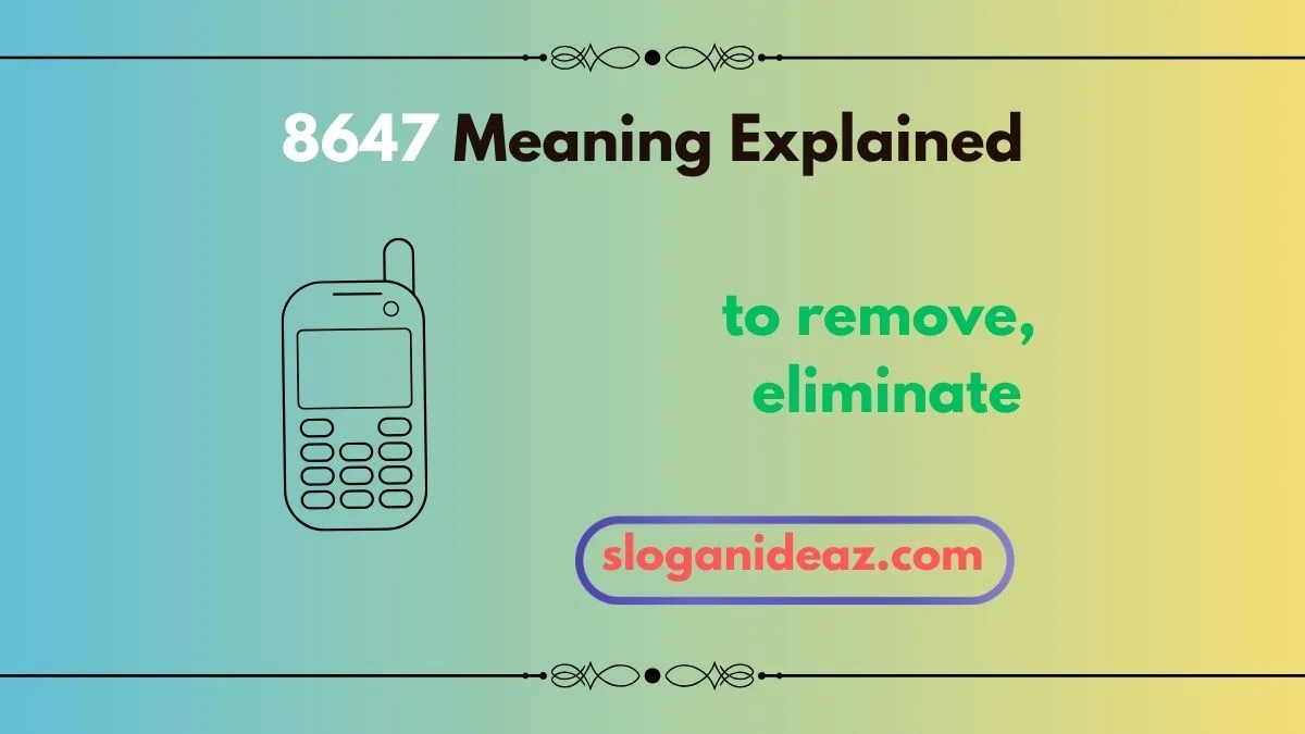8647 meaning