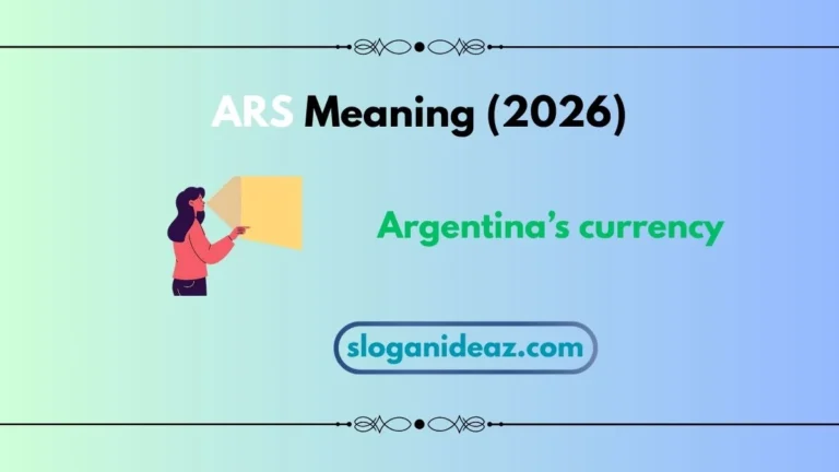 ars meaning