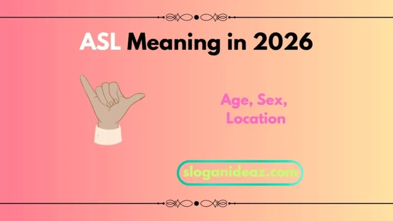 asl meaning