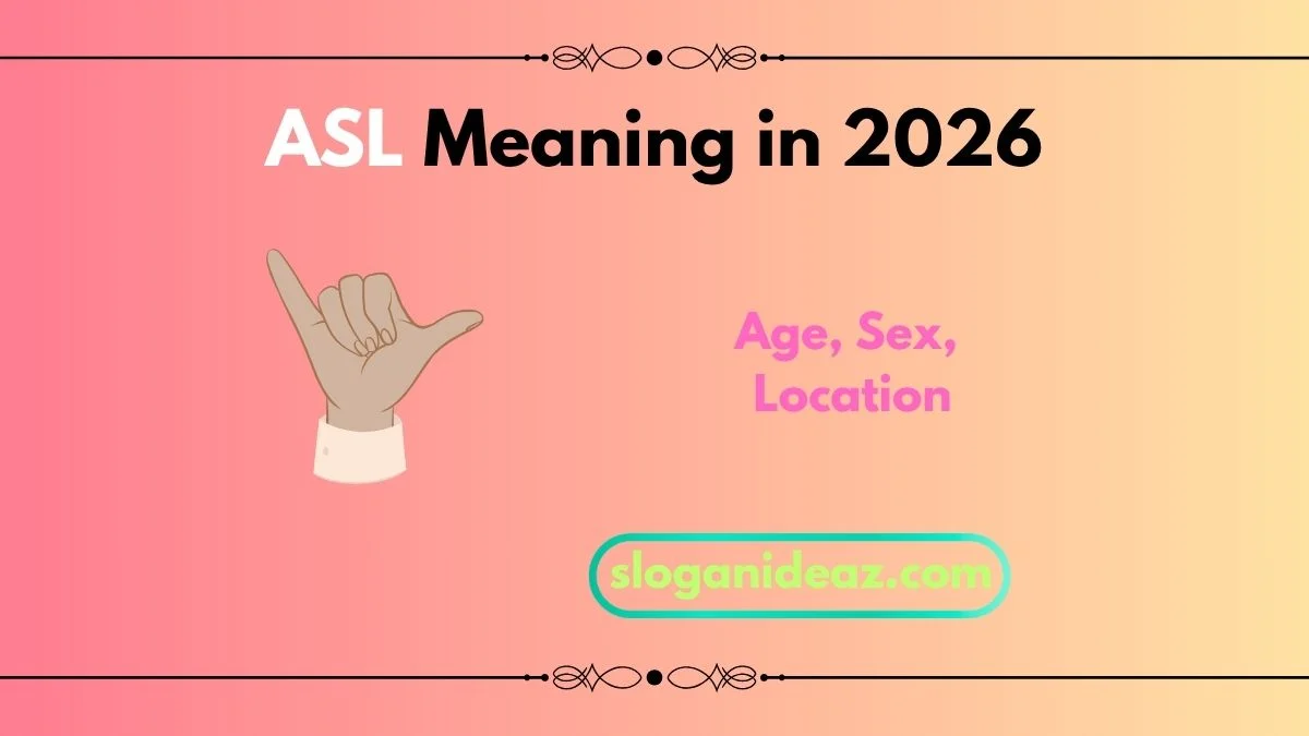 asl meaning