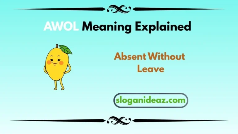 awol meaning