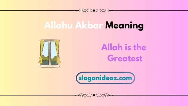 allahu akbar meaning