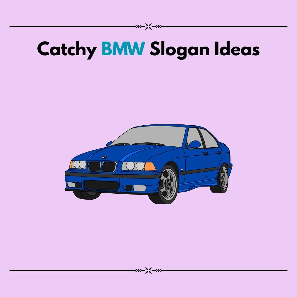 bmw slogan