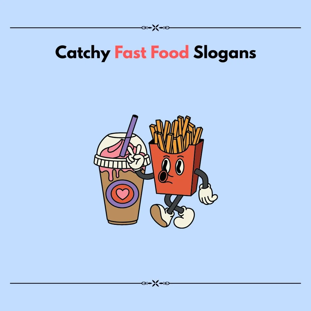 slogan of fast food