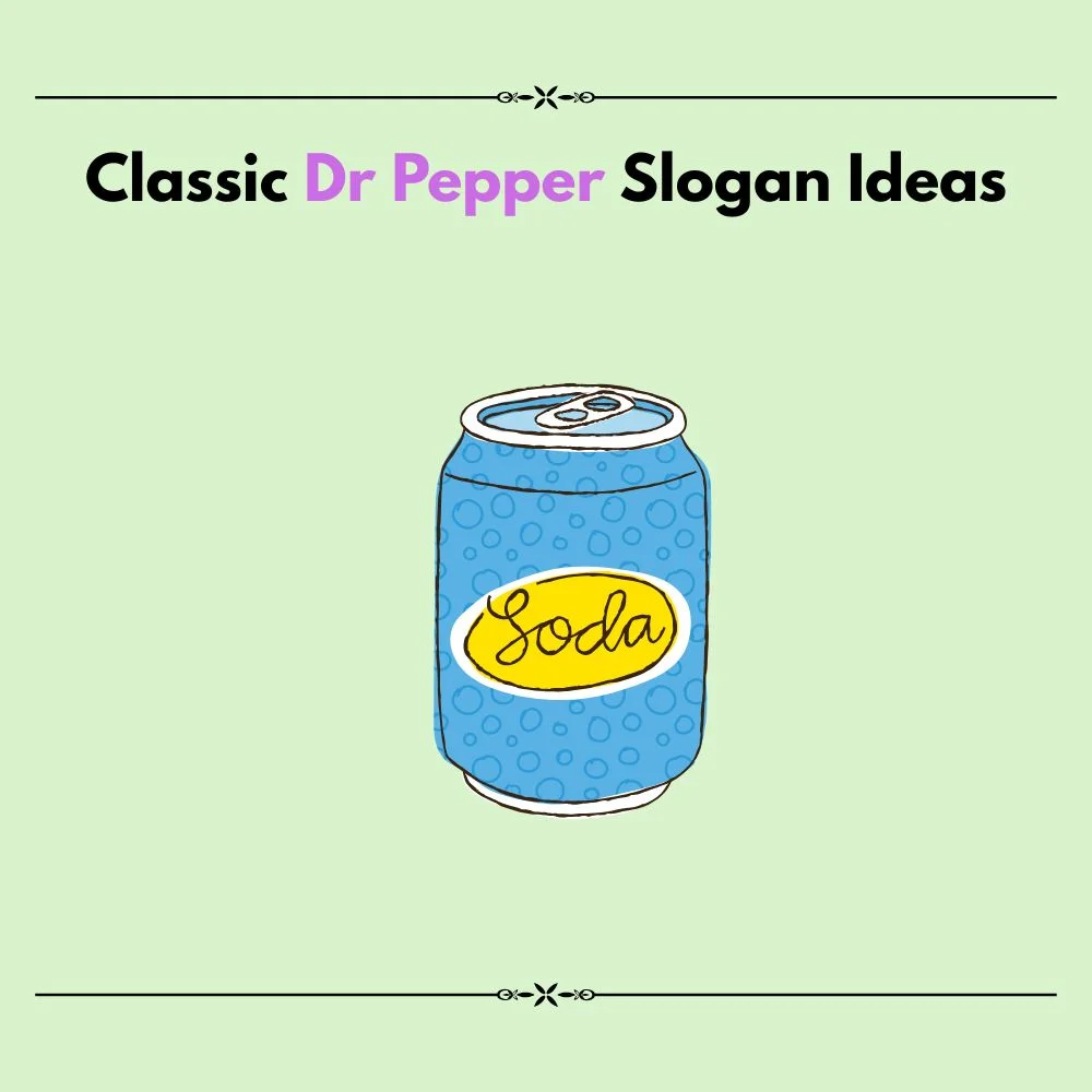 dr pepper slogan