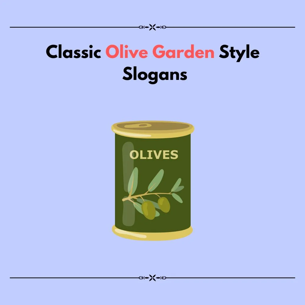 olive garden slogan