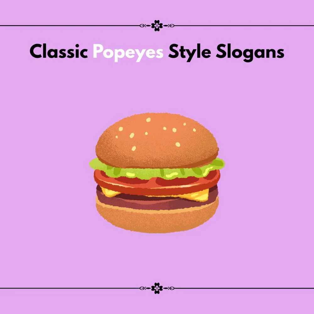 popeyes slogan