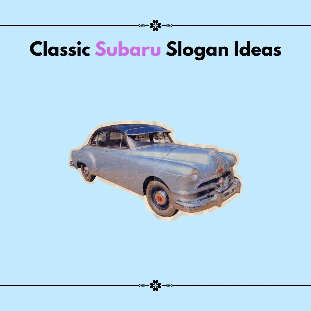 subaru slogan