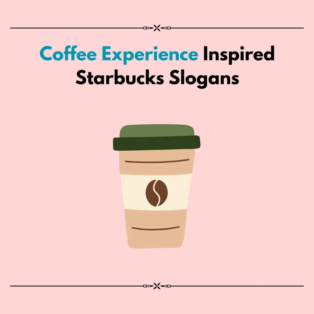 starbucks slogan