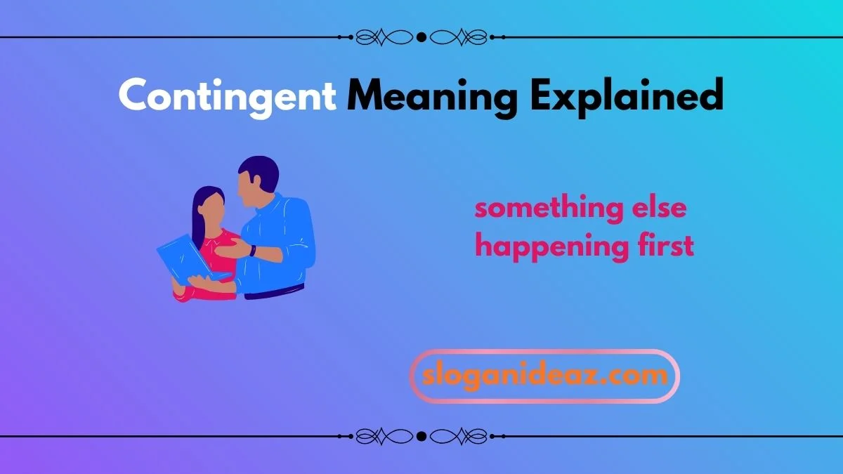 contingent meaning