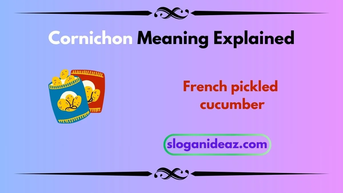 cornichon meaning