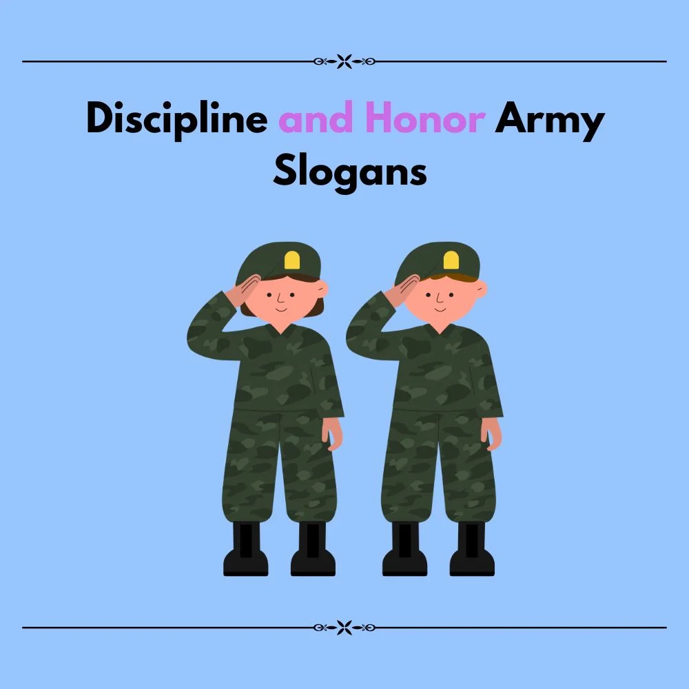army slogan