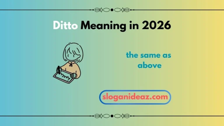 ditto meaning