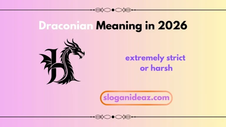 draconian meaning