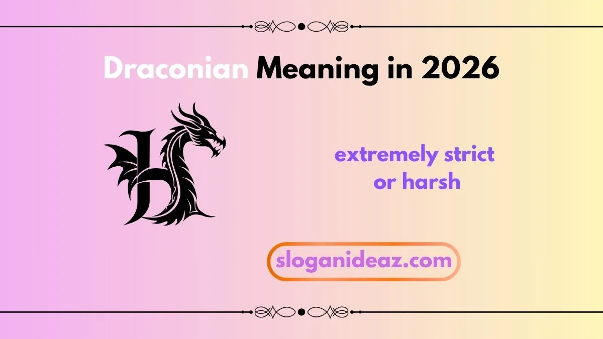 draconian meaning