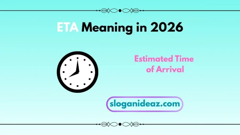 eta meaning