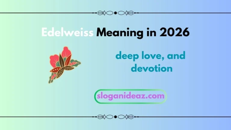 edelweiss meaning