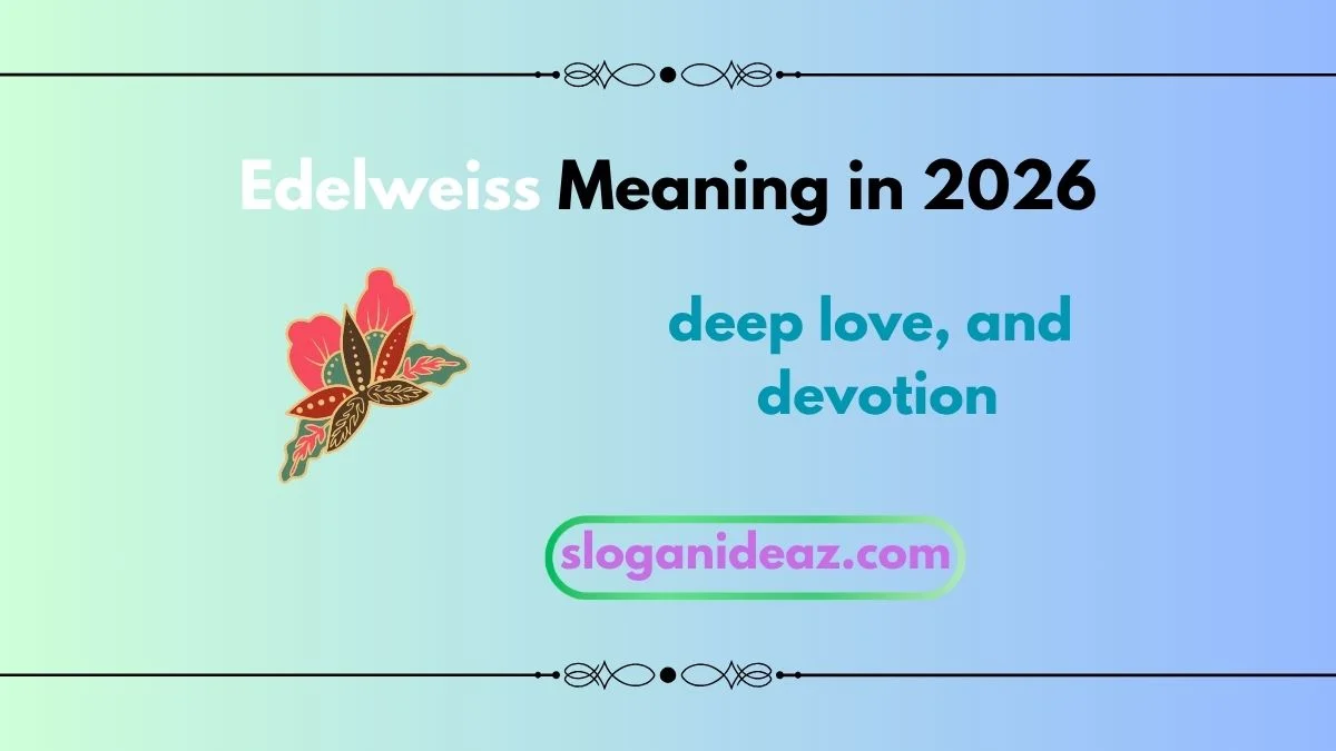edelweiss meaning